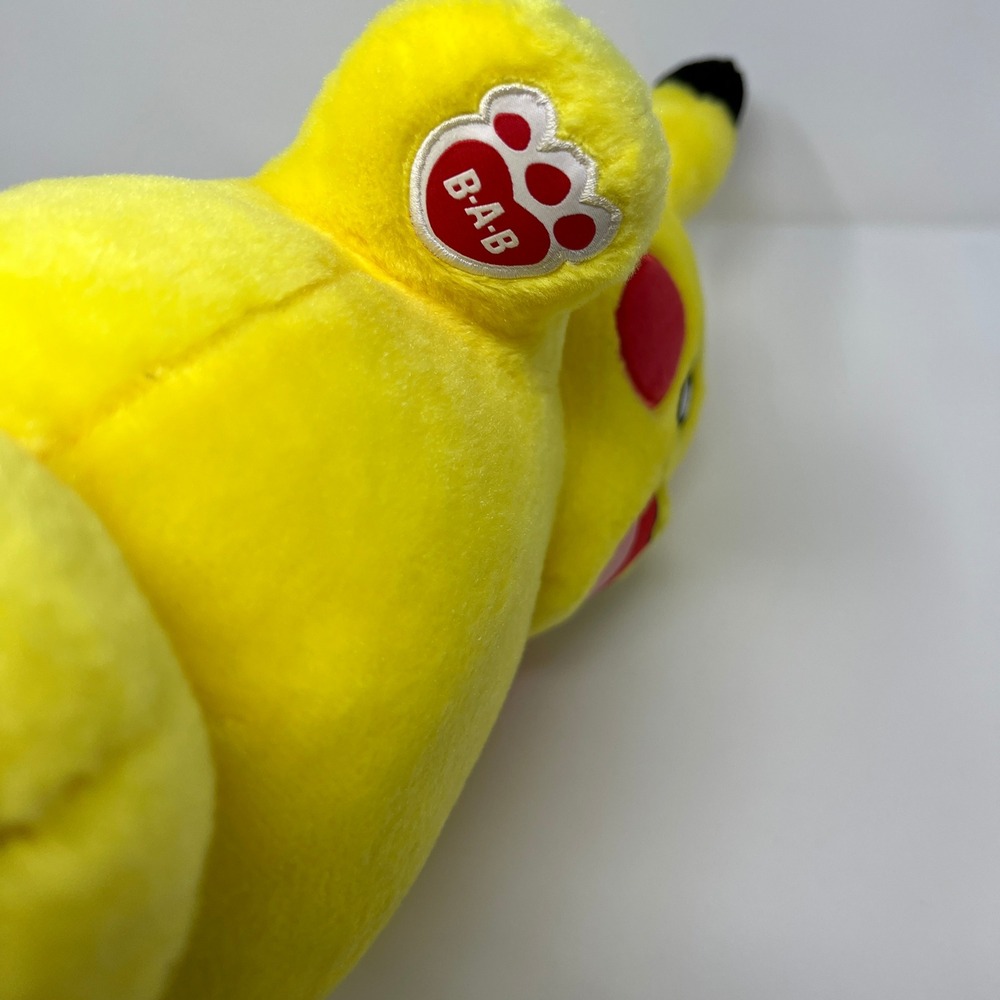 2016‎ Build A Bear PIKACHU POKEMON 18" Plush Stuffed Video Game Character-EUC - Picture 6 of 15